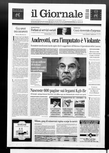 Il giornale : quotidiano del mattino